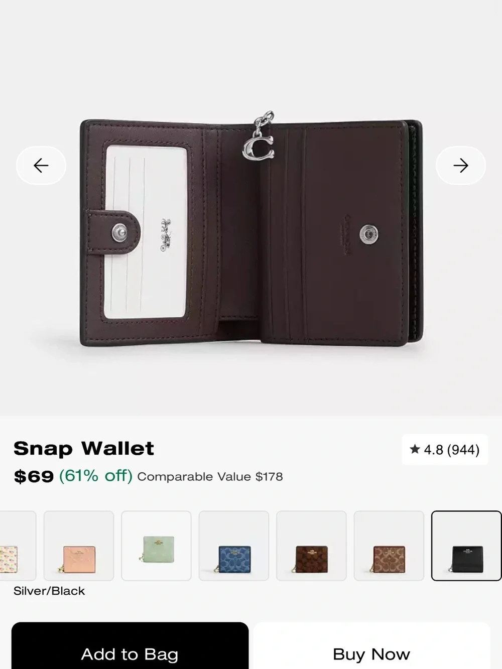 Coach wallet excellent condition - Picture 6 of 6